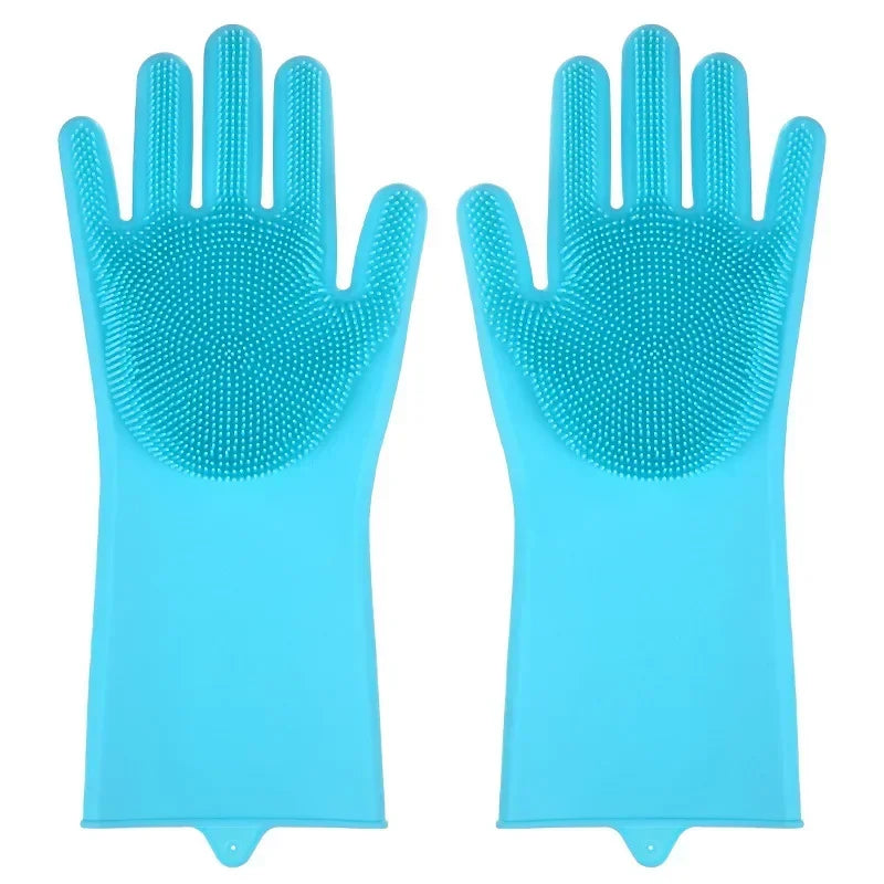 Pet Perks® 4-in-1 Dog Grooming Glove – Bath, Scrub, De-Shed, Clean
