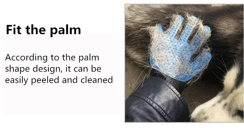 PetPerks Grooming Cleaning Brush Gloves