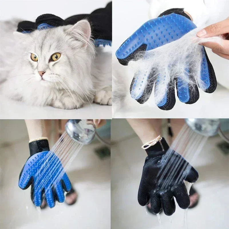 PetPerks Grooming Cleaning Brush Gloves