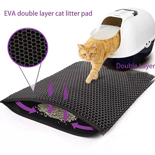 PetPerks Double Layer EVA Cat Litter Pad Waterproof