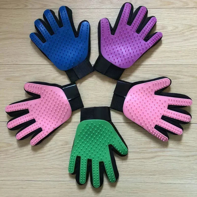 PetPerks Grooming Cleaning Brush Gloves