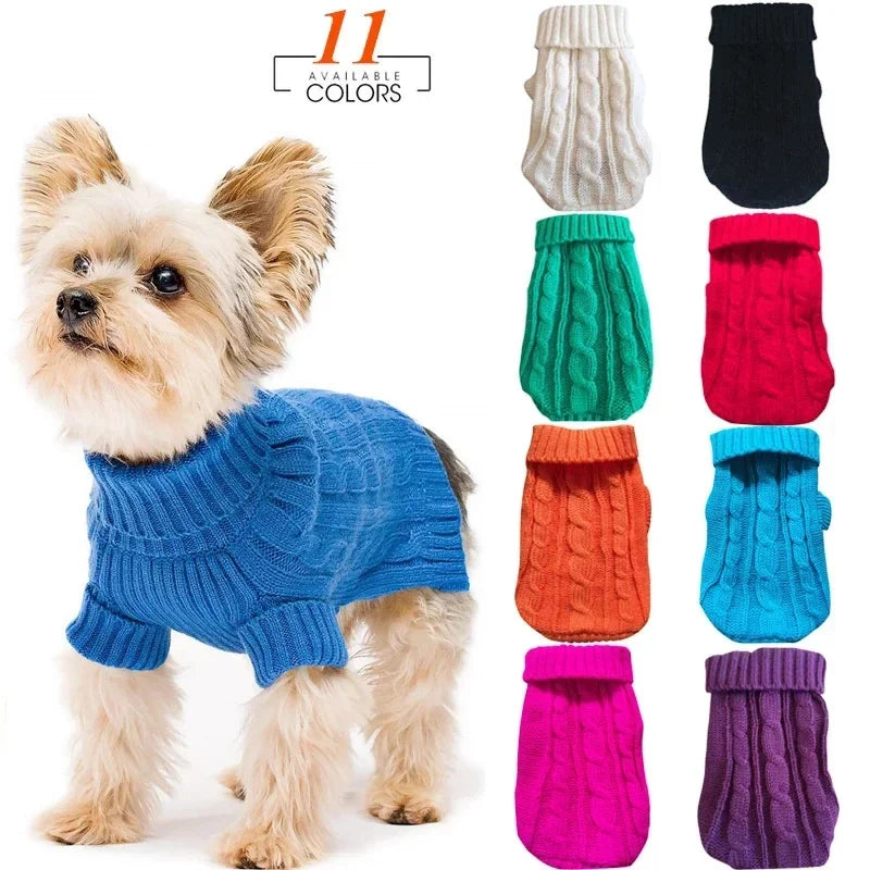 PetPerks Dog Winter Clothes Knitted