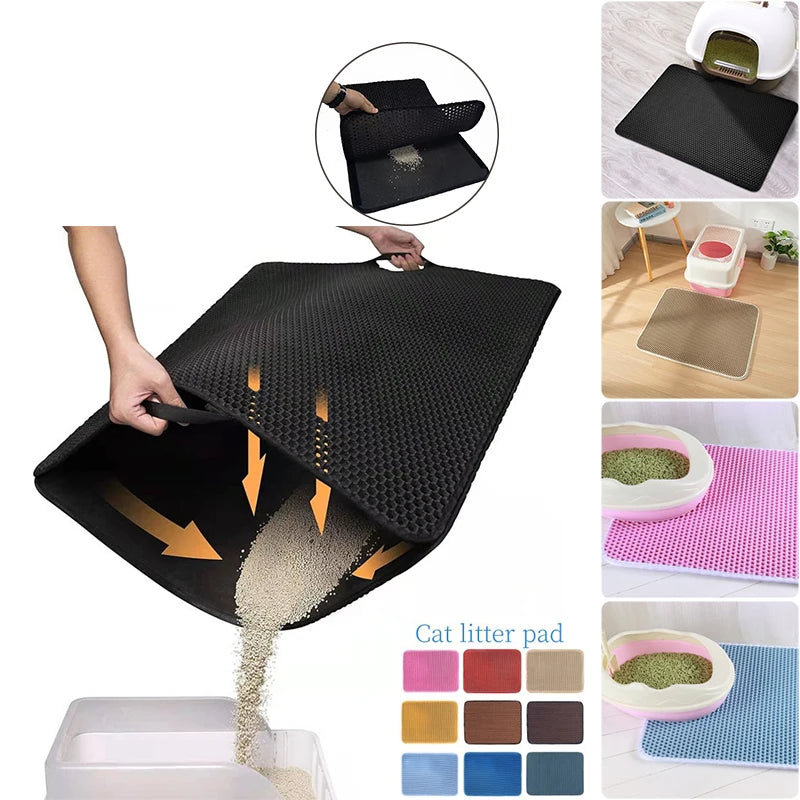 PetPerks Double Layer EVA Cat Litter Pad Waterproof