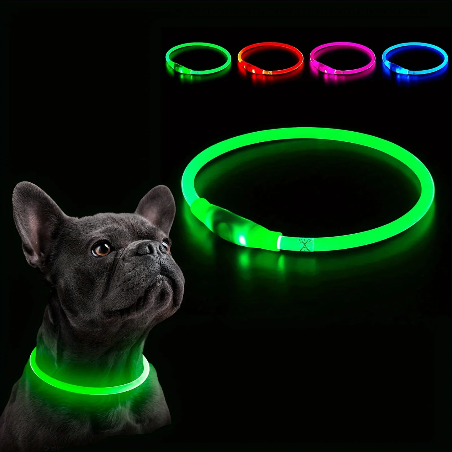 PetPerks Pet Dog LED Light Collar